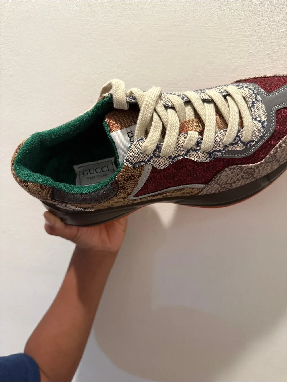 Gucci Men's Multicolor Chunky Runner Sneaker